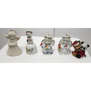 Vintage Christmas Ornaments Lot of 5